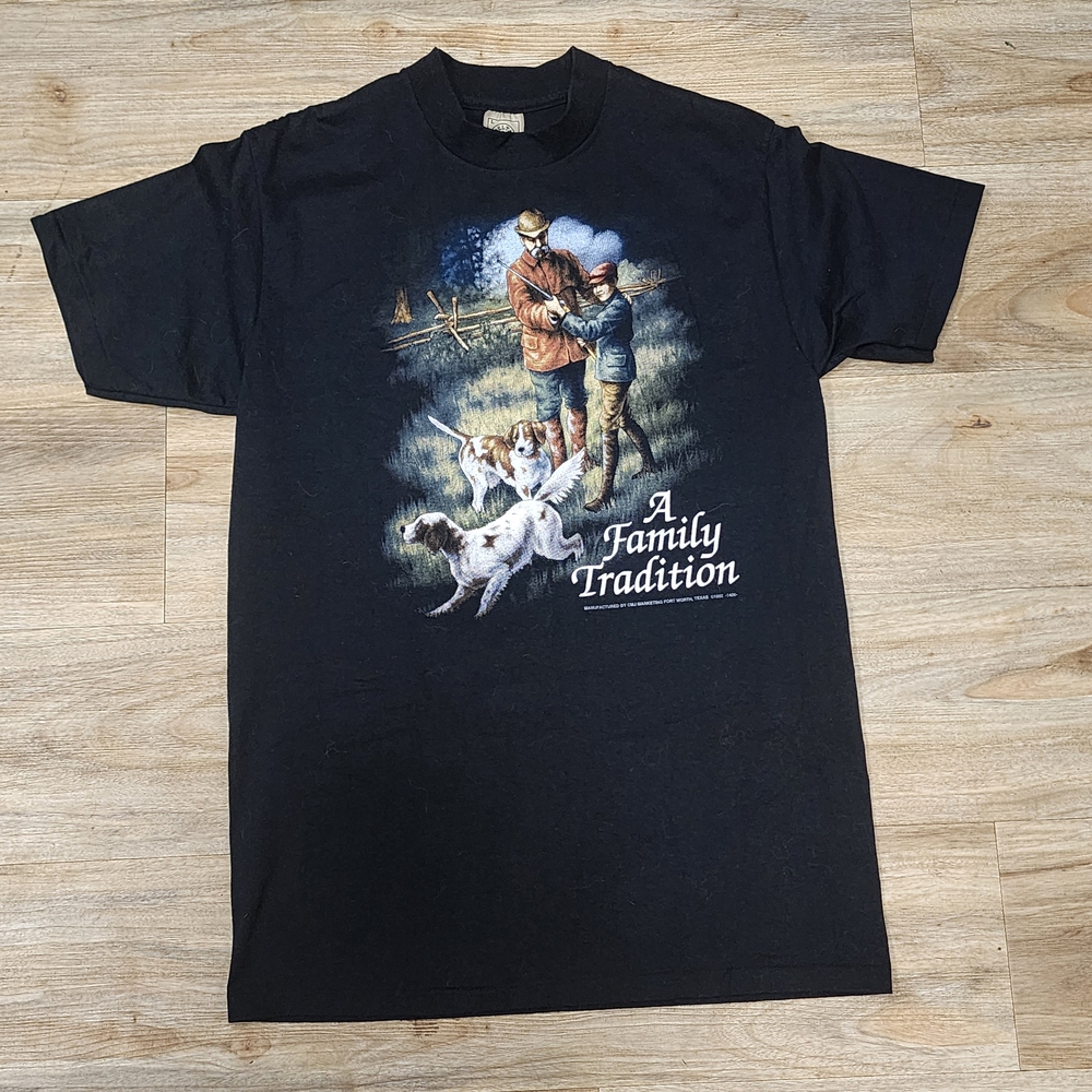 Delta Black Graphic Tee - A Family Tradition